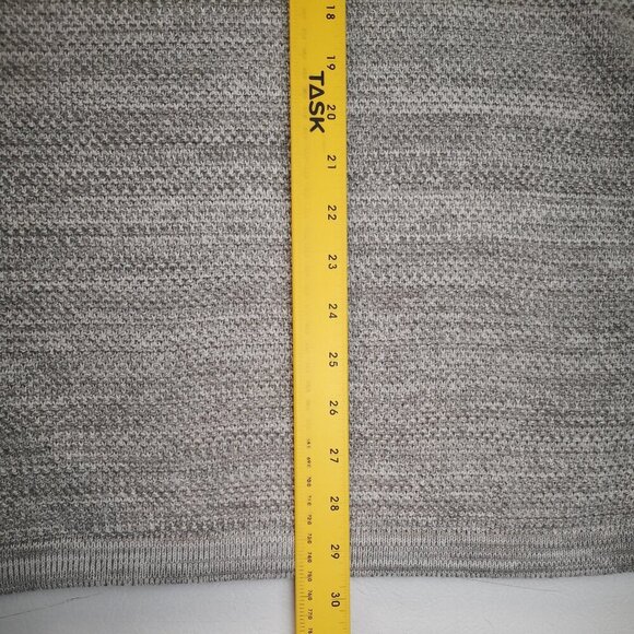 Projek Raw Men's Size XL Light Grey Straight loose Fit Round Neck Sweater - Picture 9 of 9